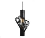 Colgante Olufsen 1 Luz E27 600mm Negro  180 Iluminacion - 15072 - Imagen 3
