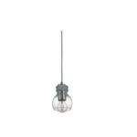 Colgante Pompey 1 Luz Chico Color Bronce Mate Don Bell - Ct30-c Br