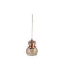 Colgante Pompey Grande Color Bronce Mate Don Bell - Ct30-g Br
