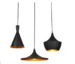 Colgante Rectangular Negro E27 Tres Beat  180 Iluminacion - 19014 Ng - Imagen 3