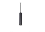 Colgante Tubo 1 Luz Gu10 ø50x250 Negro San Justo - 7930 Ng - Imagen 2