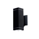 Difusor Biidireccional 2xgu10 Negro Draco 180 Iluminacion - 46006