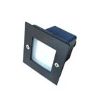 Empotrable De Pared Led 2w Aluminio Bronx 180 Iluminacion 32022