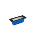 Empotrable Led De Pared 2w 3000k Aluminio Phila  180 Iluminacion - 32021