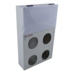 Gabinete Metalico P/ Tomas Industriales C/tapa Acri.4x16+ 9mod Gabexel - Gtit-4025-1 - Imagen 3