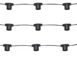 Guirnalda 7 Luces E27 X 5m Negro Trefi - 02001 - Imagen 2