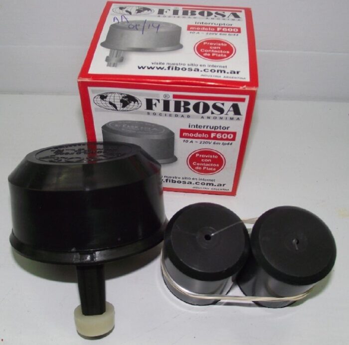 Interruptor Nivel Tanza Cont. Plata C/fl. 10a Fibosa  - F-600 - Imagen 2