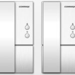 Kit Portero Elec. Emb 220v 1nº- 2 Tel. Int. Commax  - Dr-201h-1003