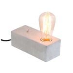 Lampara De Escritorio E27 Hormigon Mac 180 Iluminacion - 27020