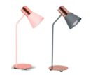 Lampara De Escritorio Met Ostende Pantalla Rosa San Justo Os8920-57