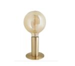 Lampara De Escritorio Oro Satinado E27 Huancaina  180 Iluminacion - 27022/or