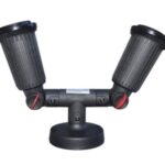 Luminaria Base Doble P/jardin Par 38 E27 Sassin - Wl1626