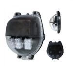 Luz Emergencia Ind. Ip65 18w 3 Faros Leds Orient. 6w C/c Remoto 3hs Gama Sonic  - Gx-3f 1830l