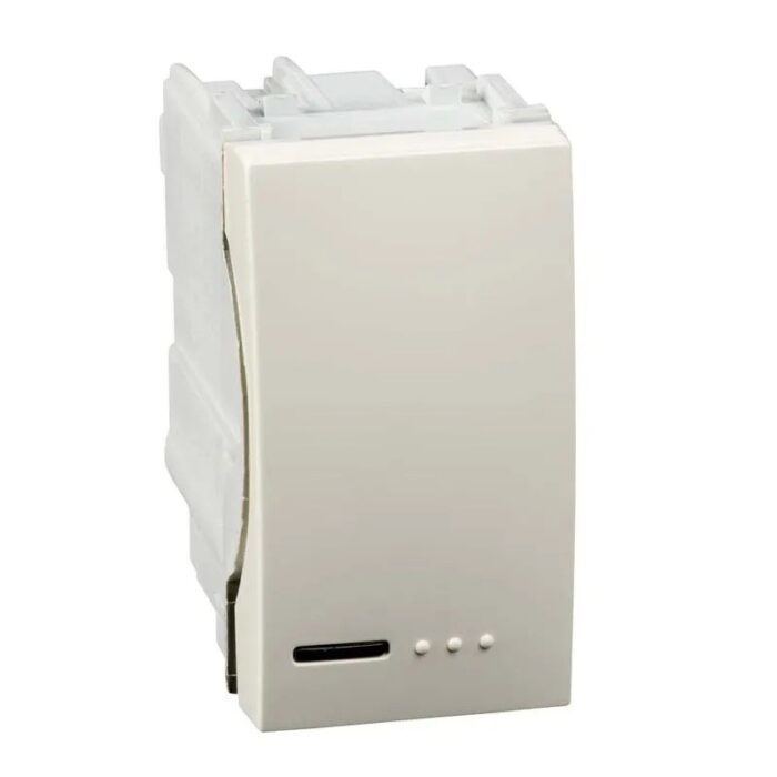 Modulo Interruptor Punto Marfil Base Plasnavi - Wda101003 - Imagen 2