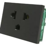 Modulo Toma 10a/15a Euro-americano C/tierra Gris Cambre - 7912