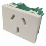 Modulo Toma 10a C/tierra Normalizado Blanco Cambre - 6904