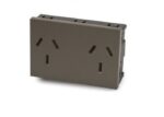 Modulo Toma Doble 10a C/tierra Normalizado Gris Cambre - 7994 - Imagen 2