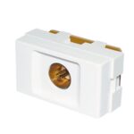 Modulo Toma Tv Pasante Pin Grueso Blanco Jeluz - 20013