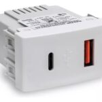 Modulo Toma Usb A+c Bl Kalop - Ks40493