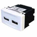 Modulo Toma Usb Doble Bl Kalop - Ks40490