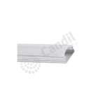 Perfil Alum P/embutir C/difusor Polic + Acces 2m Pl Candil- Per-e-1707-2m Pl