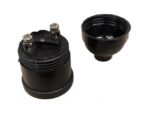Portalampara E27 2 Piezas C/bornera Bl Trefi - 00801