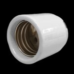 Portalampara Porcelana E40 Bronce Con Piston Y Freno S/casq Goliat Calu - 255