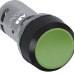 Pulsador Rasante Compacto Verde 1na+1nc Abb - Cp1-10g-11