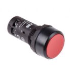Pulsador Rasante S/luz 1nc Rojo Linea Compac. Abb - Cp1-10r-01