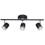 Spot 3 Luces Chapa P/gu10 Ng Dabor - Lod-3 Ng