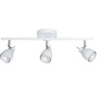 Spot 3 Luz Chapa P/gu10 Bl Dabor - Cancun-3 Bl