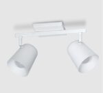 Spot Baby 2 Luces Blanco Vignolo - By-l2-bc