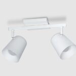 Spot Baby 2 Luces Blanco Vignolo - By-l2-bc
