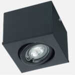 Spot Cuad. 1 Luz P/caja Superficial Dicro Nian Iluminacion - 066-75 Ng
