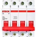 Termica 4 X 50a Curva C 6ka Sdzd64 Steck - Sdzd64c50