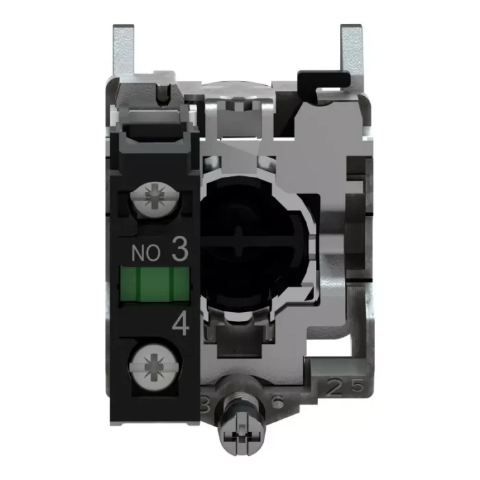 PULSADOR PLASTICO RASANTE VERDE (1 NA) - Imagen 3