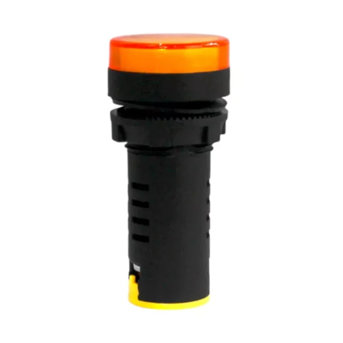 PILOTO LUMINOSO PLASTICO LED MONOBLOQUE AMARILLO 24 VCA/VDC - Imagen 2